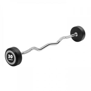Rubber Cambered barbells!
